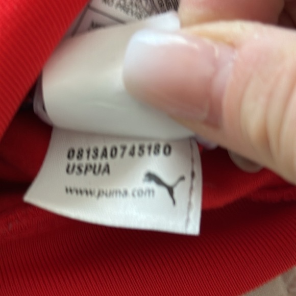 2T and 24m Puma  up spring jackets with pockets, black white red blue - Picture 13 of 14